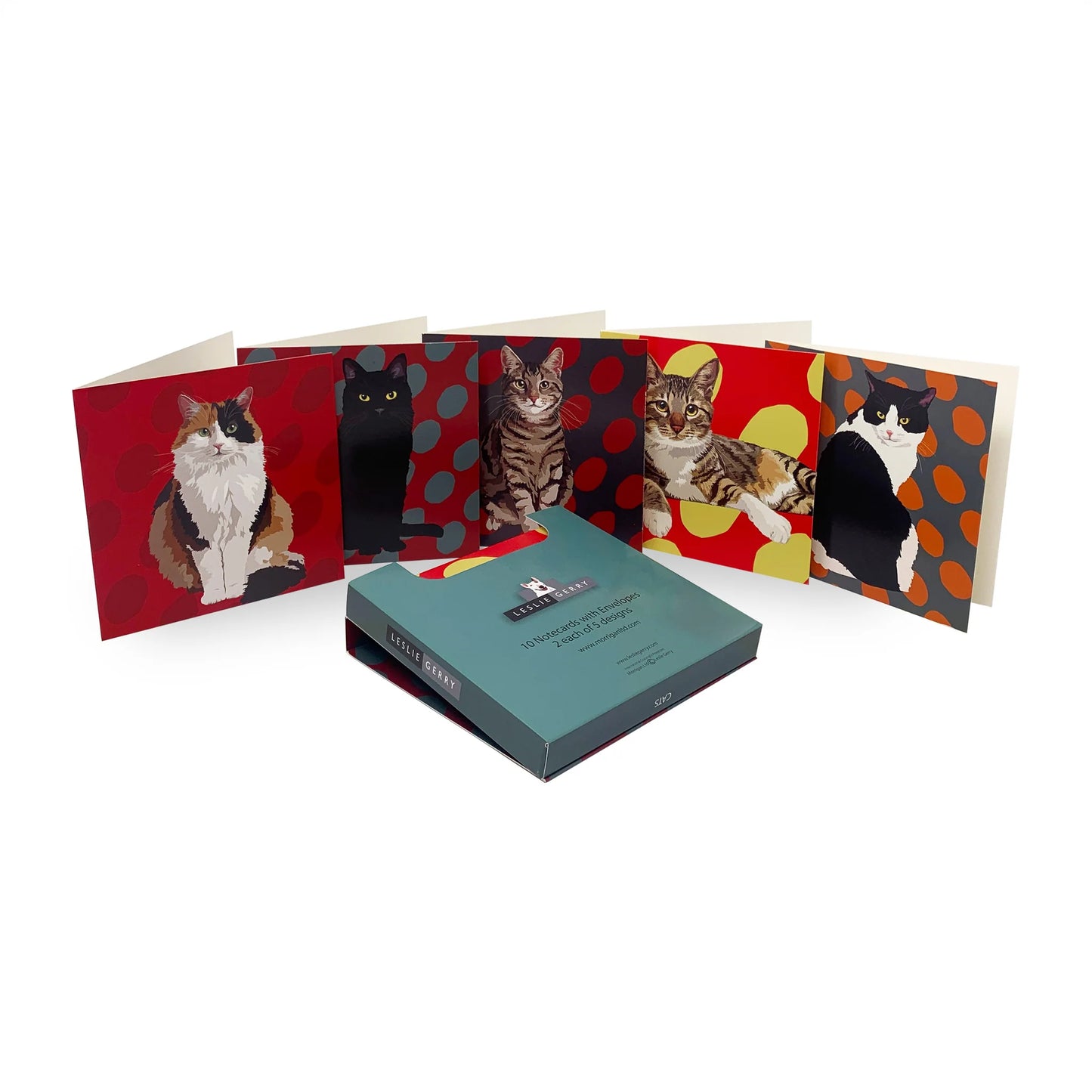 Leslie Gerry Cats Card Pack Wallet