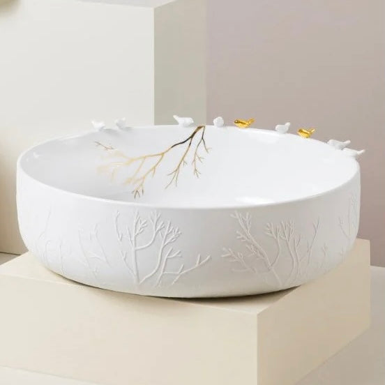 Räder Large Bowl: Flock of Birds