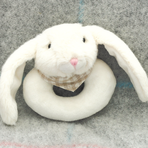 Jomanda Cream Bunny Rattle