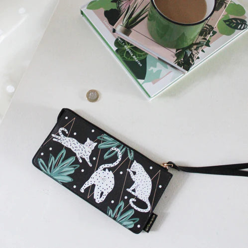 House of Disaster Feline Wrist Wallet