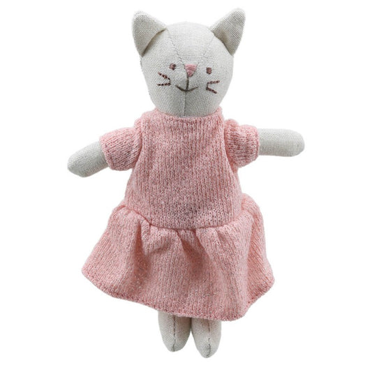 Wilberry Collectible: Cat in Pink Dress