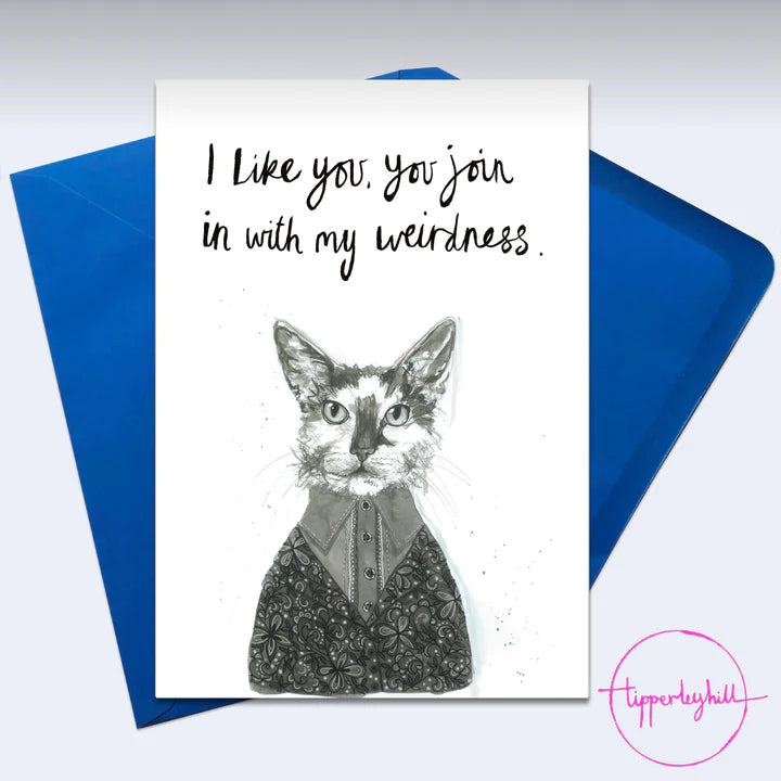 Tipperleyhill Weirdness Greeting Card