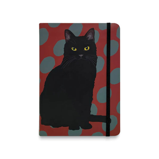 Leslie Gerry  Black Cat Notebook