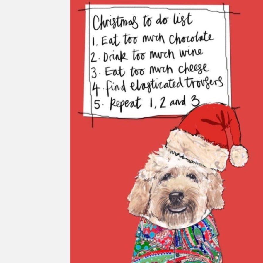 Tipperleyhill Christmas To Do List Card