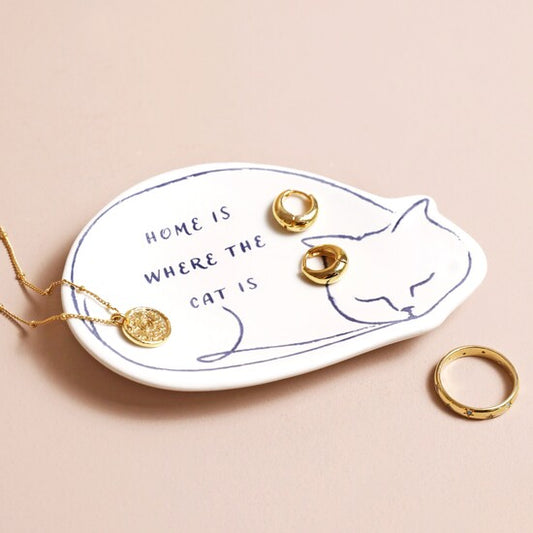 Lisa Angel Cat Quote Trinket Dish