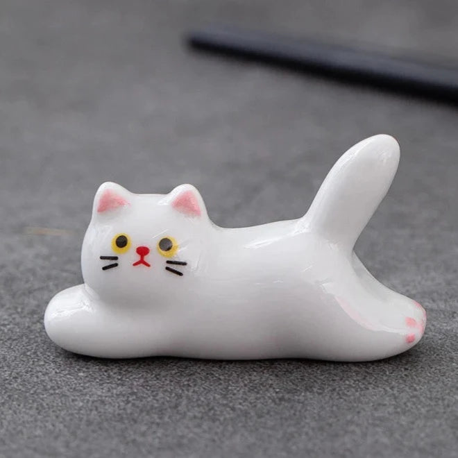 Gohobi Ceramic Lying Cat