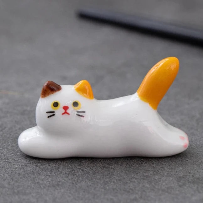 Gohobi Ceramic Lying Cat