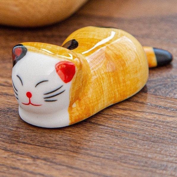 Gohobi Ceramic Sleepy Cat