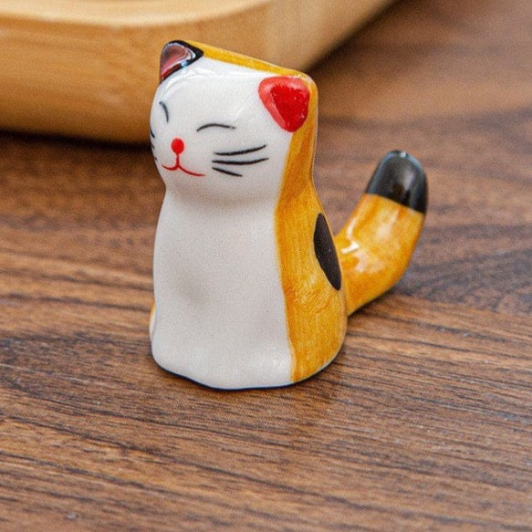 Gohobi Ceramic Sleepy Cat