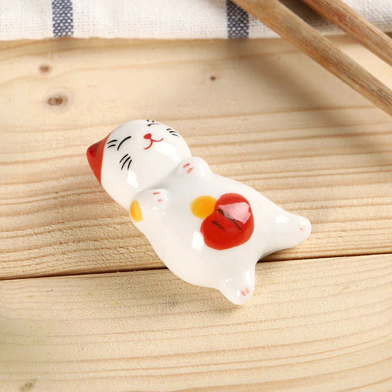 Gohobi Ceramic Lying Down Cat