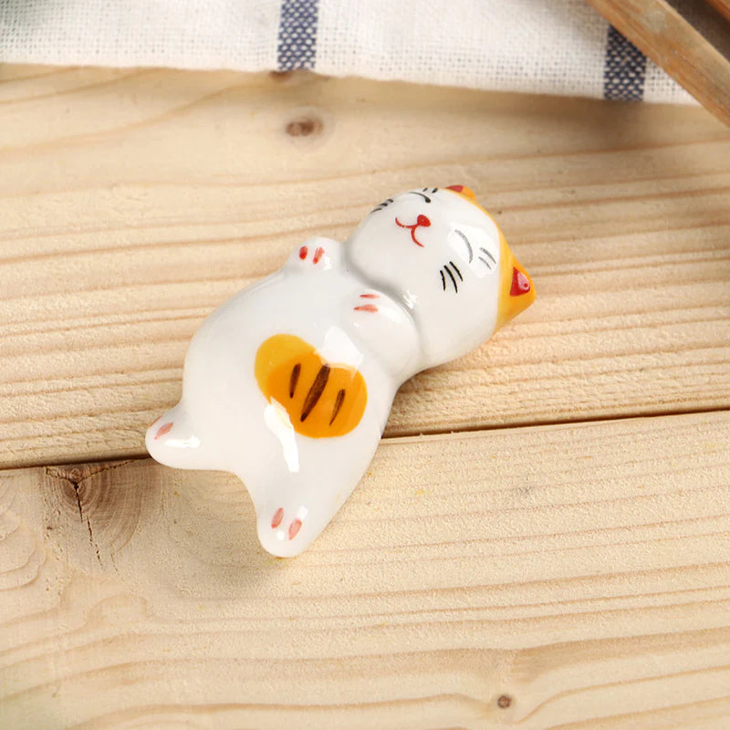 Gohobi Ceramic Lying Down Cat