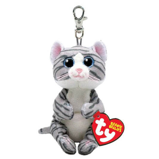 Ty Beanie Bellies Clips: Mitzi Tabby Cat