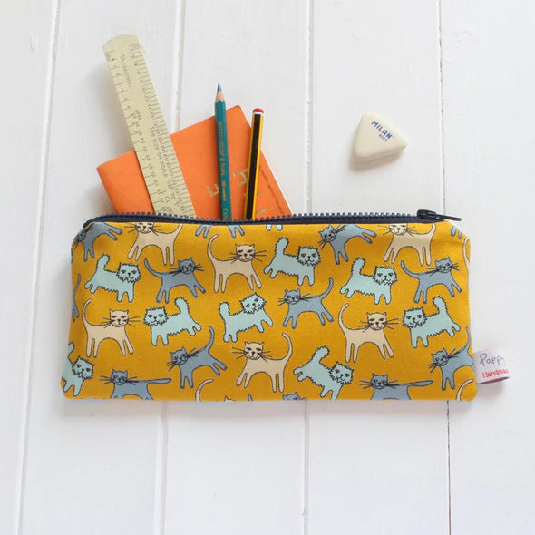 Poppy Treffry Cat Pencil Case