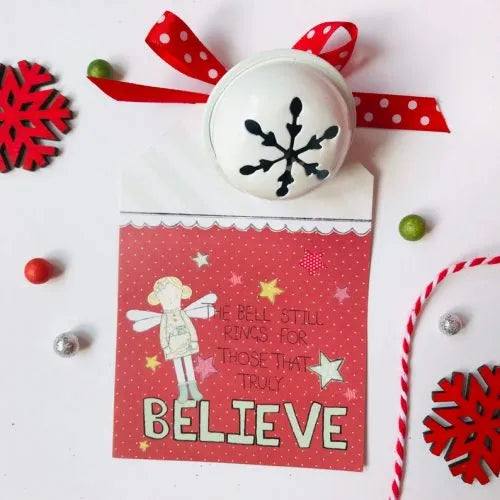 Flossy Teacake Christmas Bell Fairy Design