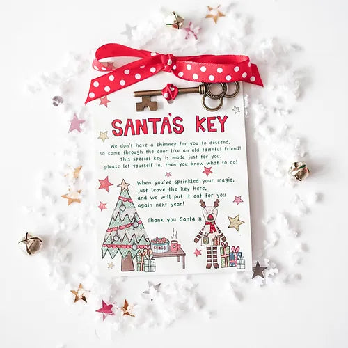 Flossy Teacake Santa's Key